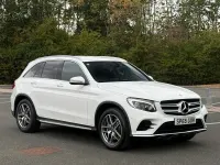 Used Mercedes GLC220 AMG line 170 HP (125 kW) 2015 White SUV