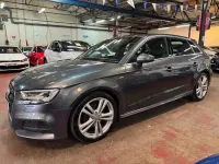 Used Audi A3 S-Line 184 HP (135 kW) 2017 Grey Hatchback