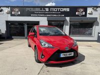 Used Toyota Yaris Hybrid 2018 Red Hatchback