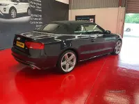 Used Audi A5 Cabriolet S-Line 2013 Blue Cabriolet