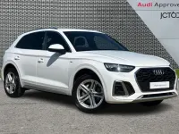 Used Audi Q5 S-Line 261 HP (191 kW) 2022 White SUV