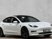 Used Tesla Model 3 Standard Range 366 kW (498 HP) 2021 White Sedan