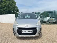 Used Peugeot Partner Tepee Outdoor 92 HP (67 kW) 2014 Silver MPV