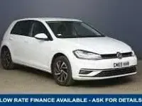 Used VW Golf VII Edition 150 HP (110 kW) 2020 White Hatchback