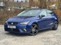 Used Seat Ibiza FR Sport 95 HP (69 kW) 2019 Blue Hatchback