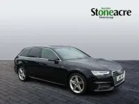 Used Audi A4 S-Line 190 HP (139 kW) 2018 Black Estate