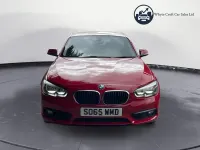Begagnad BMW 118 Comfort Edition 2016 Röd Halvkombi