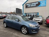 Used Vauxhall Astra SRi 115 HP (84 kW) 2015 Blue Hatchback