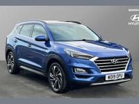 Used Hyundai Tucson Premium SE 136 HP (100 kW) 2019 Blue SUV