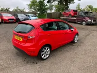 Used Ford Fiesta Zetec 2009 Red Hatchback