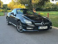 Used Mercedes SLK350 AMG 2012 Black Cabriolet