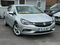 Used Vauxhall Astra SRi 110 HP (80 kW) 2016 Silver Hatchback