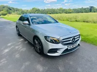 Used Mercedes E200 AMG line 184 HP (135 kW) 2019 Silver Sedan