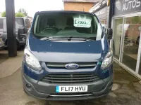 Used Ford Transit Custom 105 HP (77 kW) 2017 Blue Van