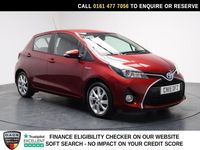 Used Toyota Yaris Hybrid 2015 Red Hatchback