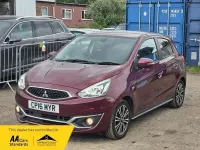 Used Mitsubishi Mirage 79 HP (58 kW) 2016 Mauve/purple Hatchback