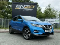 Used Nissan Qashqai N-Connecta 115 HP (84 kW) 2019 Blue SUV
