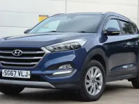 Used Hyundai Tucson SE 2017 Blue SUV