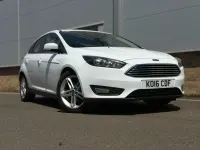 Used Ford Focus Zetec 100 HP (73 kW) 2016 White Hatchback