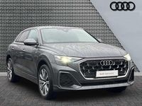 New Audi Q8 S-Line 334 HP (245 kW) 2025 Daytona grey pearl effect SUV