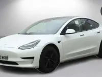 Used Tesla Model 3 Standard Range 239 kW (325 HP) 2020 White Sedan