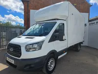 Used Ford Transit 130 HP (95 kW) 2019 White Cabriolet