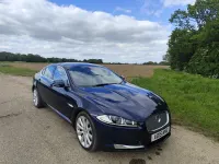 Used Jaguar XF Portfolio 200 HP (147 kW) 2015 Blue Sedan