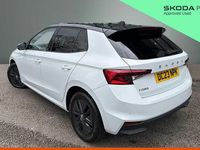 Used Skoda Fabia Colour Edition 70 HP (51 kW) 2023 Moon white metallic body / black magic pearl effect roof Hatchback