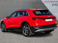 Second-hand Audi e-tron Advanced 300 kW (408 CP) 2019 Roșu SUV