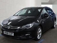 Used Vauxhall Astra SRi 136 HP (100 kW) 2018 Black Hatchback