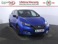 Used Nissan Leaf N-Connecta 110 kW (150 HP) 2022 Blue Hatchback