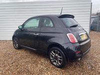 Used Fiat 500 S 69 HP (50 kW) 2015 Black Hatchback