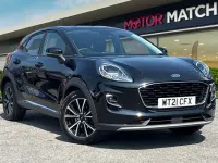 Used Ford Puma Titanium 2021 Black SUV