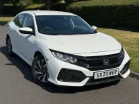 Used Honda Civic SE 126 HP (92 kW) 2020 White Hatchback
