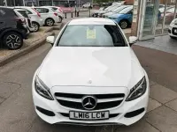 Used Mercedes C220 170 HP (125 kW) 2016 Polar white Coupe