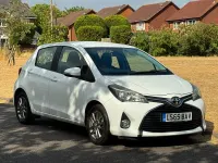 Used Toyota Yaris 2015 White Hatchback