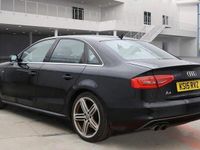 Used Audi A4 S-Line 177 HP (130 kW) 2015 Black Sedan