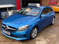 Used Mercedes A180 122 HP (89 kW) 2016 Blue Hatchback