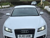 Used Audi A5 S-Line 170 HP (125 kW) 2010 White Coupe
