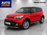 Used Kia Soul 2017 Red SUV