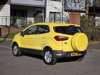 Used Ford Ecosport Zetec 2015 Yellow SUV