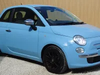 Used Fiat 500 Pop Star 85 HP (62 kW) 2013 Blue Hatchback
