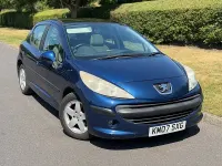 Used Peugeot 207 2007 Blue Hatchback