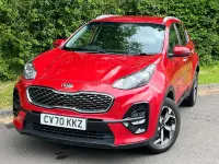 Used Kia Sportage 130 HP (95 kW) 2020 Red SUV