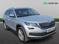 Used Skoda Kodiaq SE L 190 HP (139 kW) 2018 Silver SUV