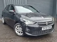 Used Vauxhall Corsa SRi 100 HP (73 kW) 2020 Black Hatchback