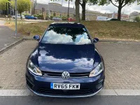 Used VW Golf VII R-line 2015 Blue Hatchback