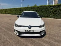 Used VW Golf VIII S 150 HP (110 kW) 2021 White Hatchback