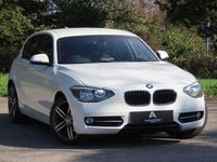 Used BMW 116 Sport Line 2012 White Hatchback