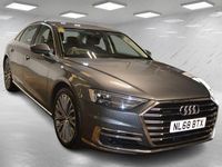Used Audi A8 Comfort 286 HP (210 kW) 2018 Grey Sedan